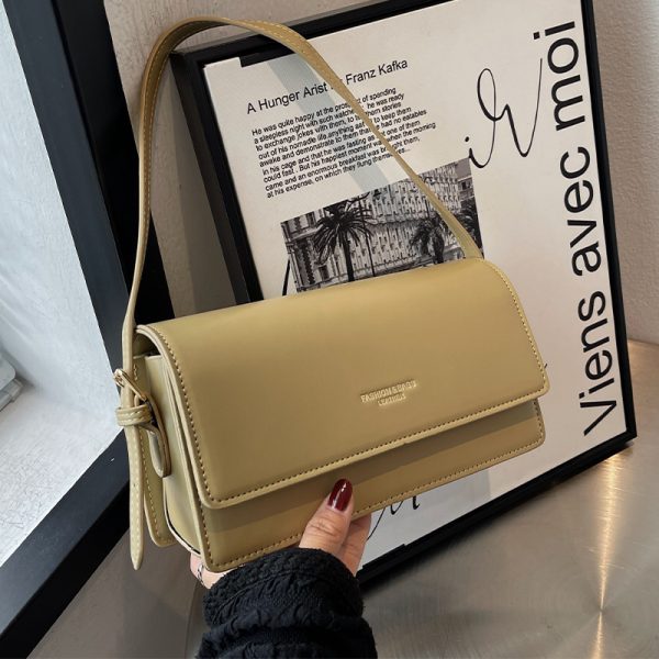 Trendy High-End Small Square Bag for Women - Versatile Spring/Summer 2025 Shoulder Crossbody Underarm Bag