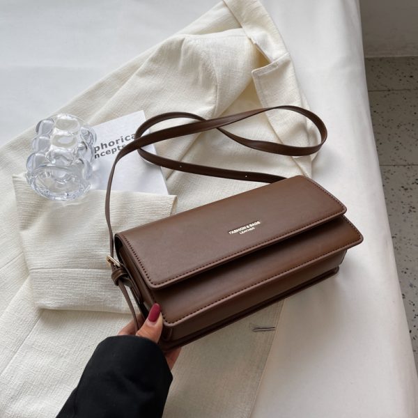Trendy High-End Small Square Bag for Women - Versatile Spring/Summer 2025 Shoulder Crossbody Underarm Bag