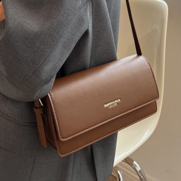 Trendy High-End Small Square Bag for Women - Versatile Spring/Summer 2025 Shoulder Crossbody Underarm Bag