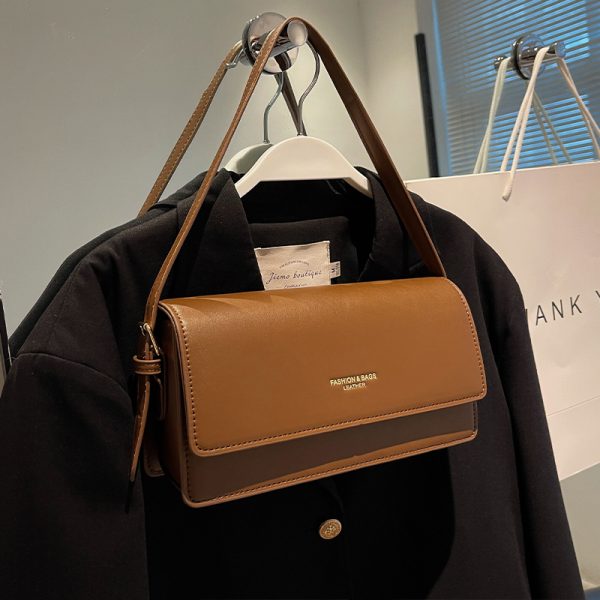 Trendy High-End Small Square Bag for Women - Versatile Spring/Summer 2025 Shoulder Crossbody Underarm Bag