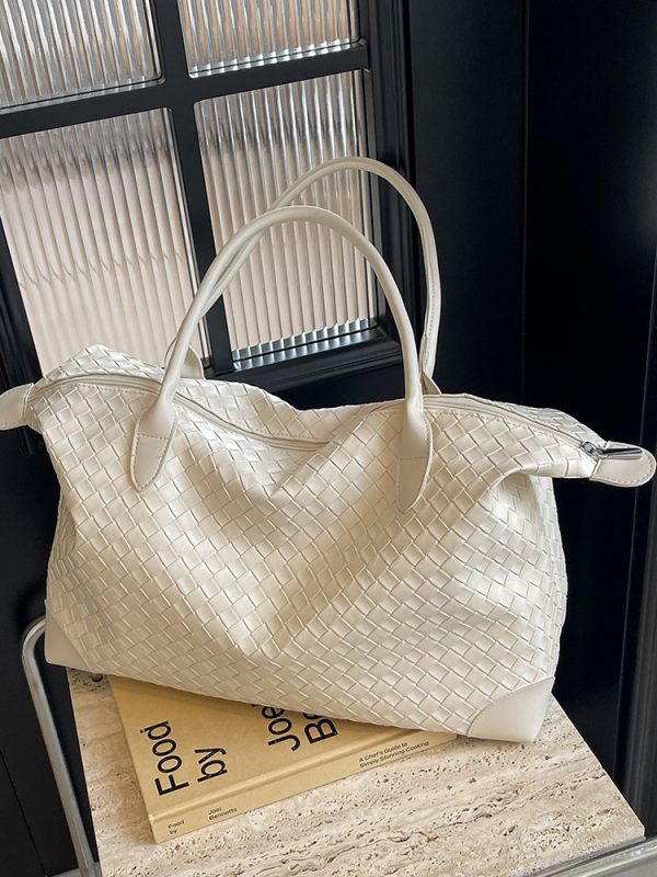 Trendy Korean Style Large Capacity Tote Bag for Women, Versatile Shoulder Bag for Summer 2025, High-End Commuting Essential