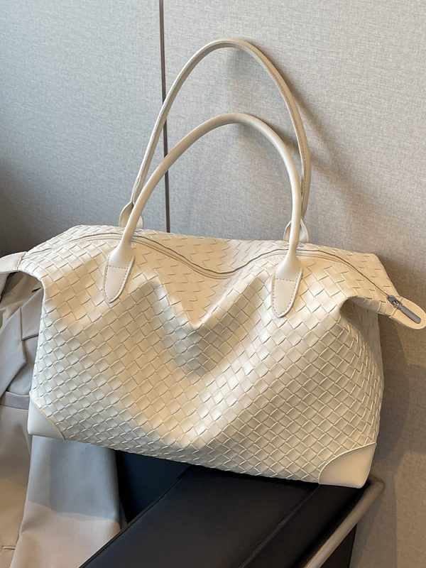 Trendy Korean Style Large Capacity Tote Bag for Women, Versatile Shoulder Bag for Summer 2025, High-End Commuting Essential