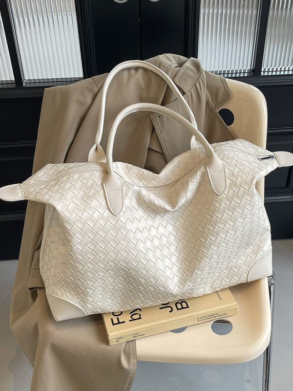 Trendy Korean Style Large Capacity Tote Bag for Women, Versatile Shoulder Bag for Summer 2025, High-End Commuting Essential