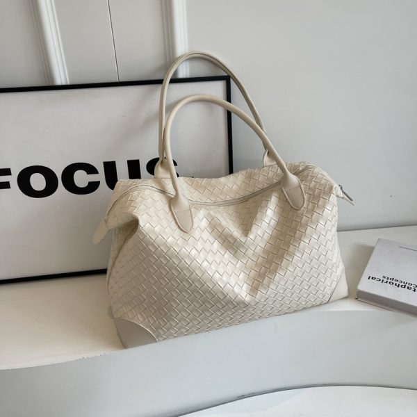 Trendy Korean Style Large Capacity Tote Bag for Women, Versatile Shoulder Bag for Summer 2025, High-End Commuting Essential