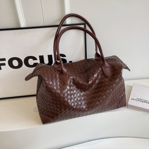 Trendy Korean Style Large Capacity Tote Bag for Women, Versatile Shoulder Bag for Summer 2025, High-End Commuting Essential
