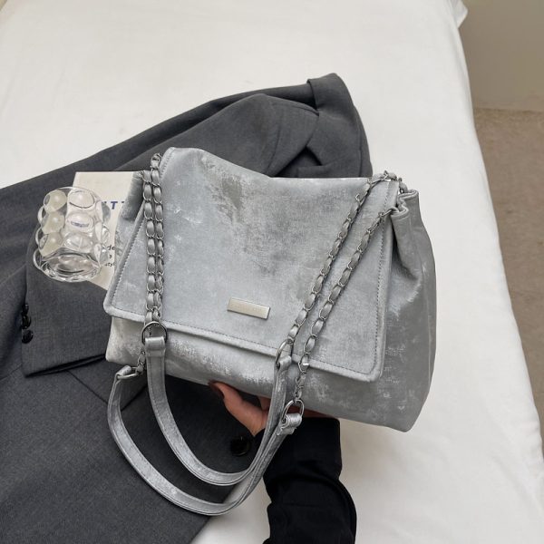 Trendy Korean Style Tote Bag for Women | 2025 Casual Underarm Bag | Versatile High-End Commuting Handbag