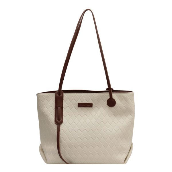 Trendy Large Capacity Single-Shoulder Tote Bag for Women - Versatile Commuting Style for Spring Summer 2025