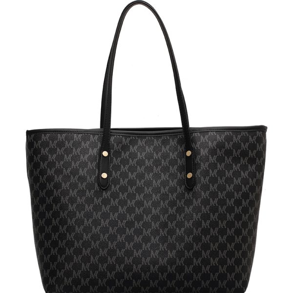 Trendy Large Capacity Women's Shoulder Bag - Versatile Light Luxury Tote for Commuting - 2025 Fashion Must-Have