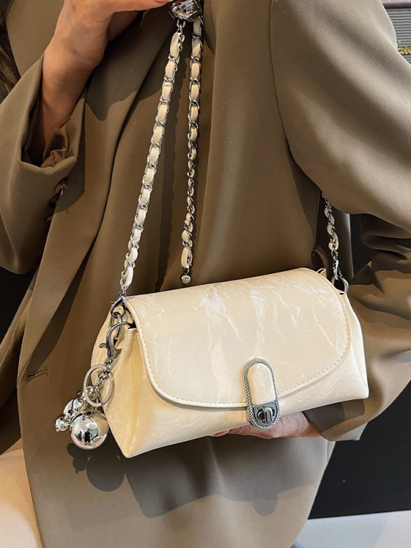 Trendy Minimalist Women's Crossbody Bag - 2025 Korean Style Small Square Handbag, Versatile Niche Design for Fashion Lovers