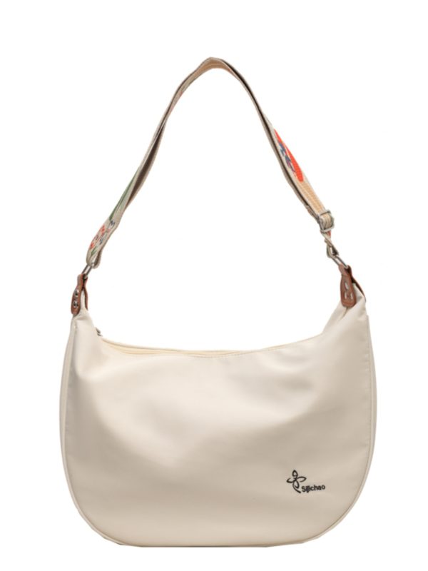 Trendy Nylon Oxford Shoulder Dumpling Bag for Women - Large Capacity Crossbody Bag for Students and Commuting, 2025 Style