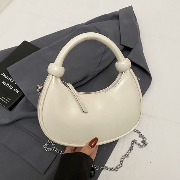 Trendy Red Handbag for Women - Versatile High-End Crossbody & Shoulder Chain Bag - 2025 Fashion Must-Have