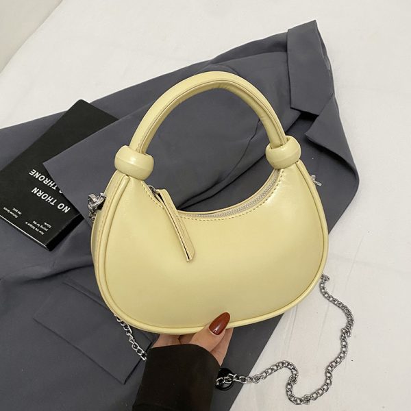 Trendy Red Handbag for Women - Versatile High-End Crossbody & Shoulder Chain Bag - 2025 Fashion Must-Have