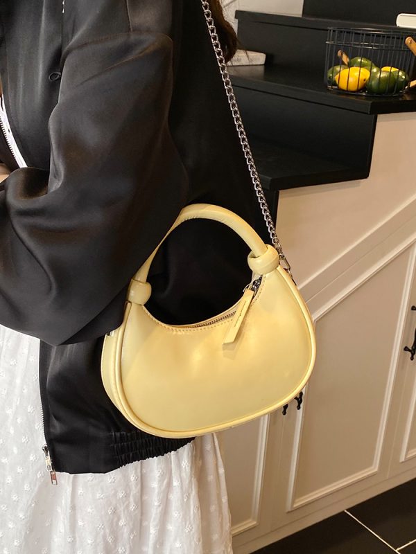 Trendy Red Handbag for Women - Versatile High-End Crossbody & Shoulder Chain Bag - 2025 Fashion Must-Have