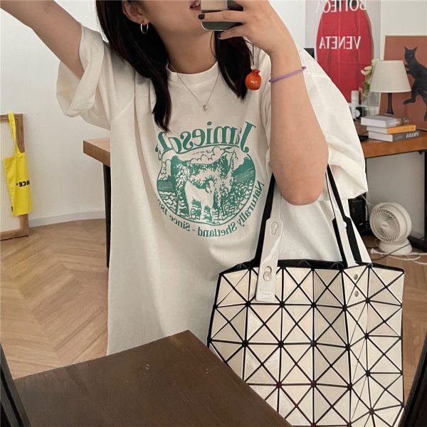 Trendy Retro Pure Cotton Short Sleeve T-Shirt for Men and Women, Plus Size, Loose Fit Hong Kong Style Couple Tee