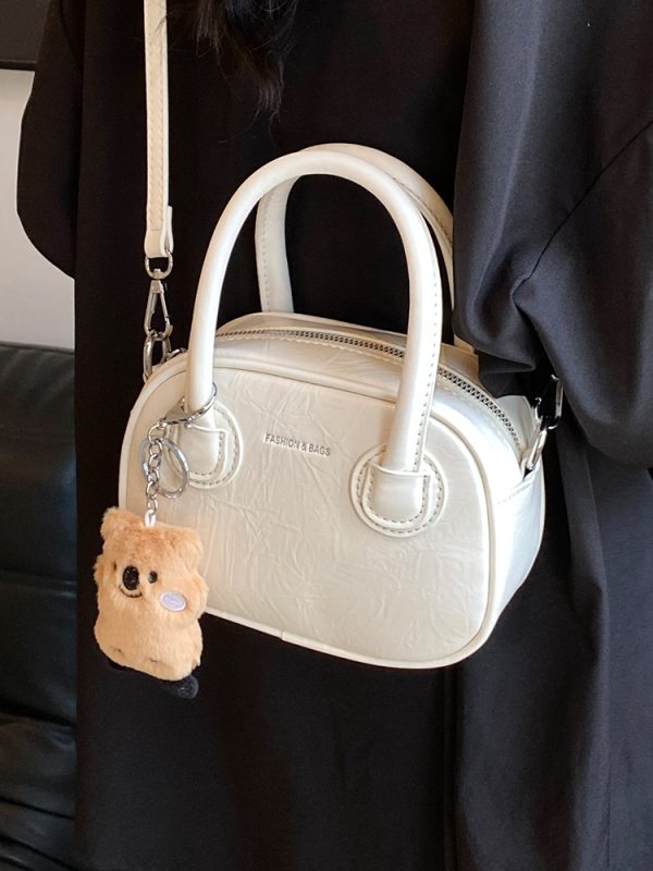 Trendy Silver Women's Handbag 2025 - High-End Small Shoulder Bag & Crossbody for Summer Commuting - Fashionable & Popular Design