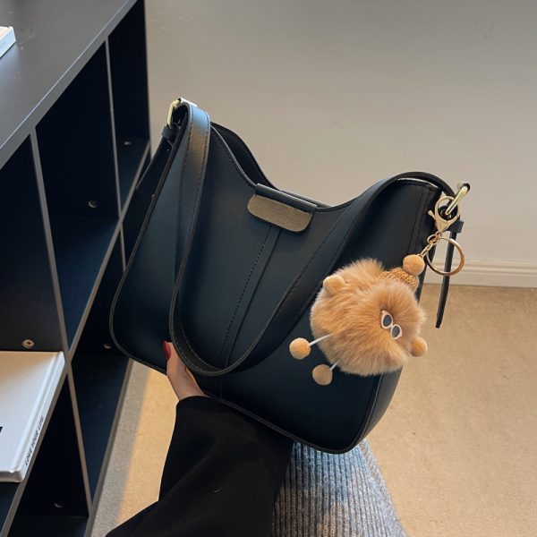 Trendy Spring Summer 2025 Women's Bucket Bag - Versatile High-End Crossbody Shoulder Bag for Everyday Use