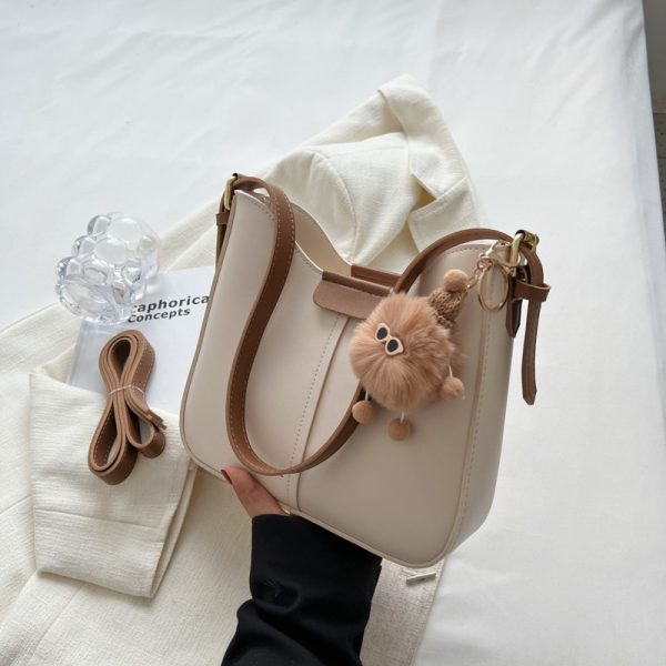 Trendy Spring Summer 2025 Women's Bucket Bag - Versatile High-End Crossbody Shoulder Bag for Everyday Use
