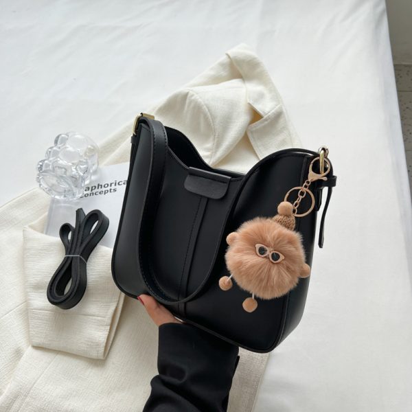 Trendy Spring Summer 2025 Women's Bucket Bag - Versatile High-End Crossbody Shoulder Bag for Everyday Use