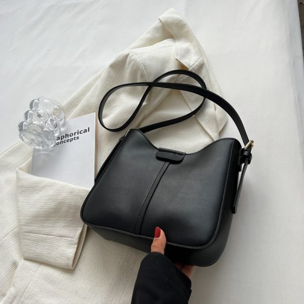 Trendy Spring Summer 2025 Women's Bucket Bag - Versatile High-End Crossbody Shoulder Bag for Everyday Use