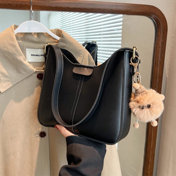 Trendy Spring Summer 2025 Women's Bucket Bag - Versatile High-End Crossbody Shoulder Bag for Everyday Use