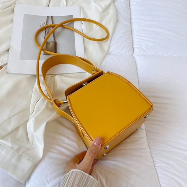 Trendy Square Box Bag for Women - High-End Handheld Shoulder Crossbody Bag for Spring Summer 2025, Versatile Personalized Design
