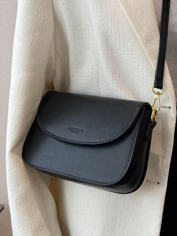 Trendy Summer 2025 Versatile Solid Color Crossbody Shoulder Bag - Chic Small Square Design for Fashionable Outfits