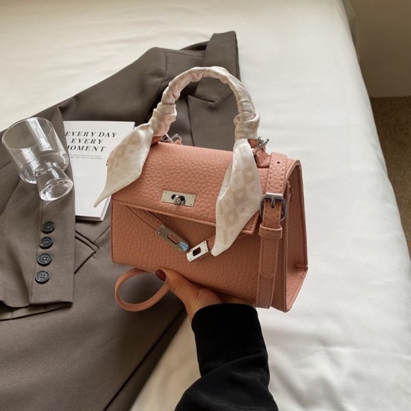 Trendy Women's 2025 High-End Tote Bag - Fashionable Shoulder Crossbody Small Square Bag
