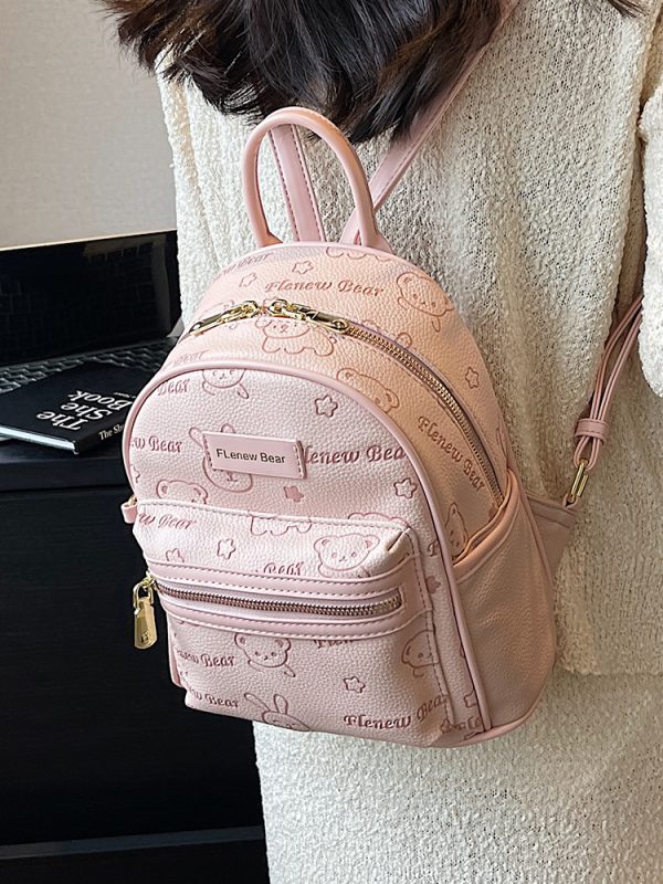 Trendy Women's Backpack 2025 - Niche Internet Celebrity Style for School, College, and Travel - Stylish Commuter Bag