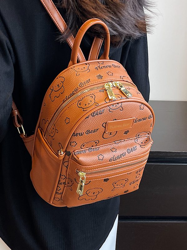 Trendy Women's Backpack 2025 - Niche Internet Celebrity Style for School, College, and Travel - Stylish Commuter Bag