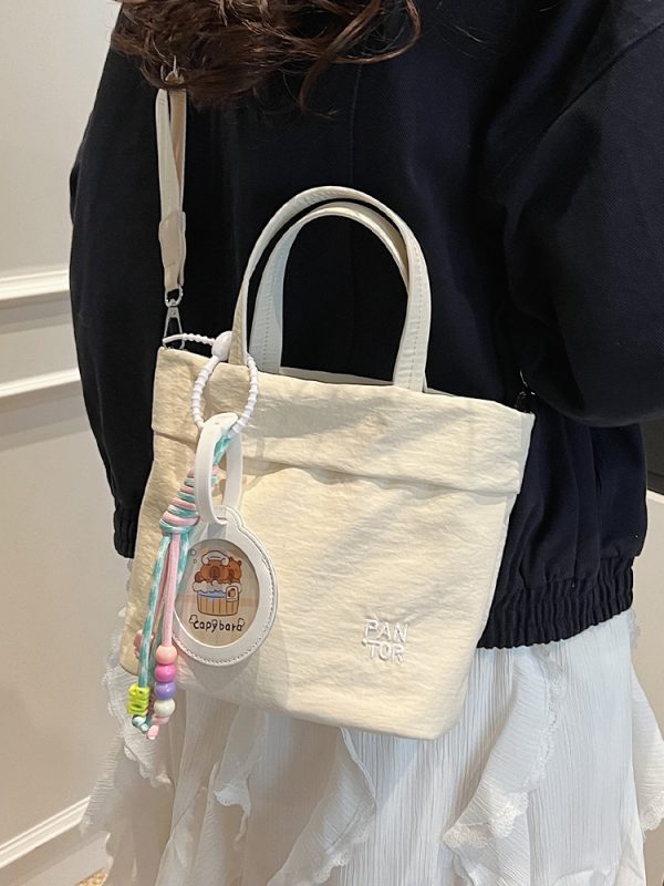 Trendy Women's Casual Bucket Bag 2025 - Versatile Lightweight Handheld Crossbody Bag in Stylish Fabric