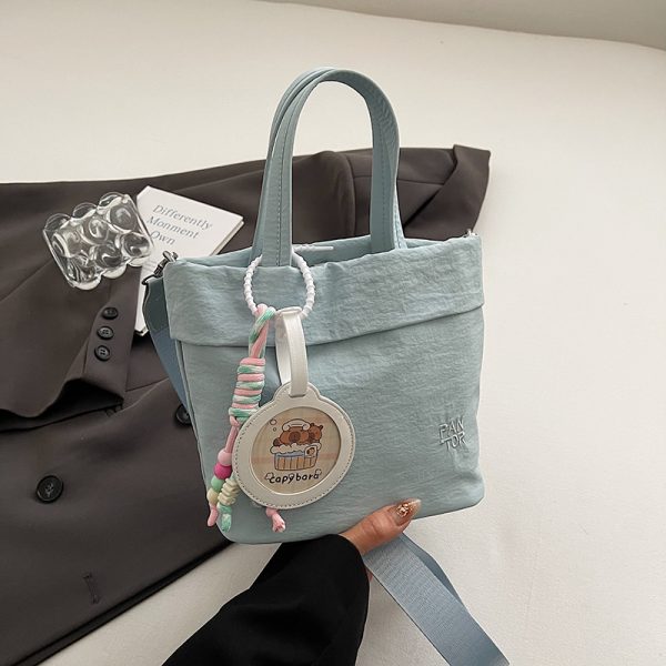 Trendy Women's Casual Bucket Bag 2025 - Versatile Lightweight Handheld Crossbody Bag in Stylish Fabric