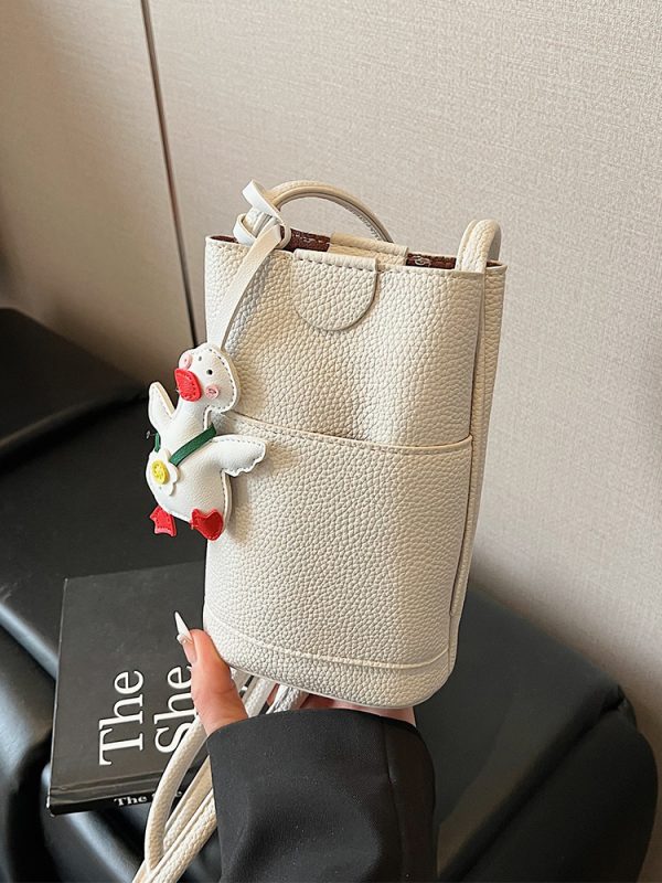 Trendy Women's Casual Bucket Bag 2025 - Versatile Shoulder & Crossbody Phone Bag for Everyday Use