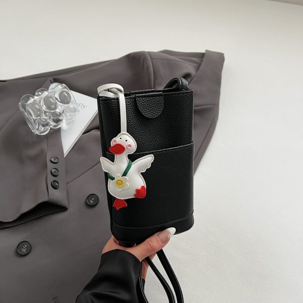 Trendy Women's Casual Bucket Bag 2025 - Versatile Shoulder & Crossbody Phone Bag for Everyday Use