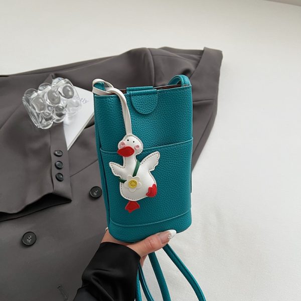 Trendy Women's Casual Bucket Bag 2025 - Versatile Shoulder & Crossbody Phone Bag for Everyday Use