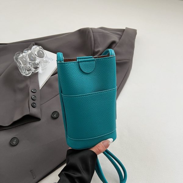 Trendy Women's Casual Bucket Bag 2025 - Versatile Shoulder & Crossbody Phone Bag for Everyday Use