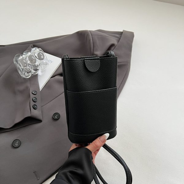 Trendy Women's Casual Bucket Bag 2025 - Versatile Shoulder & Crossbody Phone Bag for Everyday Use