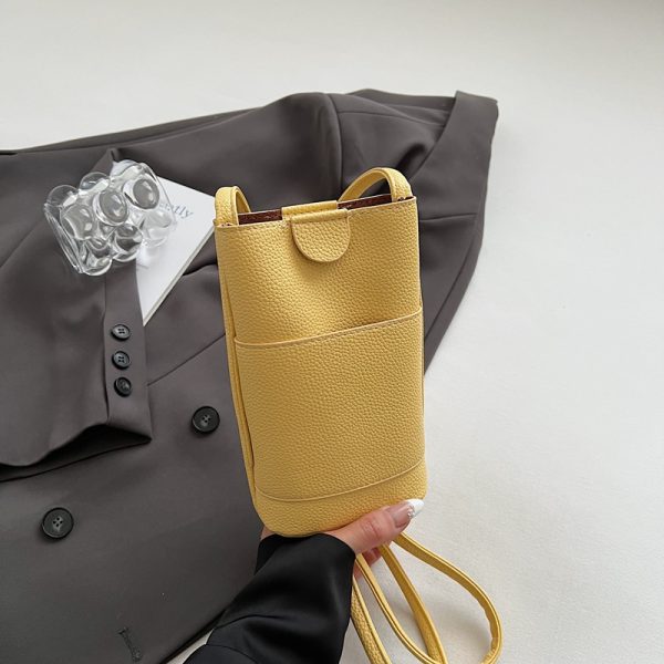 Trendy Women's Casual Bucket Bag 2025 - Versatile Shoulder & Crossbody Phone Bag for Everyday Use