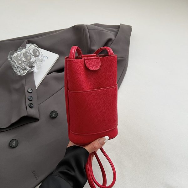 Trendy Women's Casual Bucket Bag 2025 - Versatile Shoulder & Crossbody Phone Bag for Everyday Use