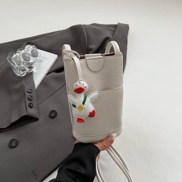 Trendy Women's Casual Bucket Bag 2025 - Versatile Shoulder & Crossbody Phone Bag for Everyday Use