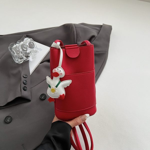 Trendy Women's Casual Bucket Bag 2025 - Versatile Shoulder & Crossbody Phone Bag for Everyday Use