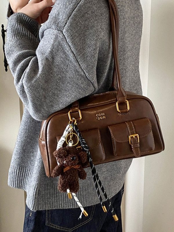 Trendy Women's Casual Multi-Pocket Underarm Bag - Versatile Shoulder & Handheld Style for Autumn/Winter 2025 Fashion