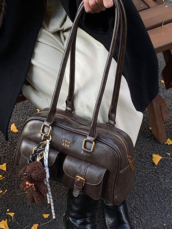Trendy Women's Casual Multi-Pocket Underarm Bag - Versatile Shoulder & Handheld Style for Autumn/Winter 2025 Fashion