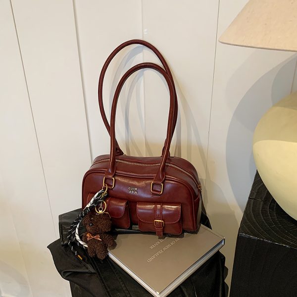 Trendy Women's Casual Multi-Pocket Underarm Bag - Versatile Shoulder & Handheld Style for Autumn/Winter 2025 Fashion