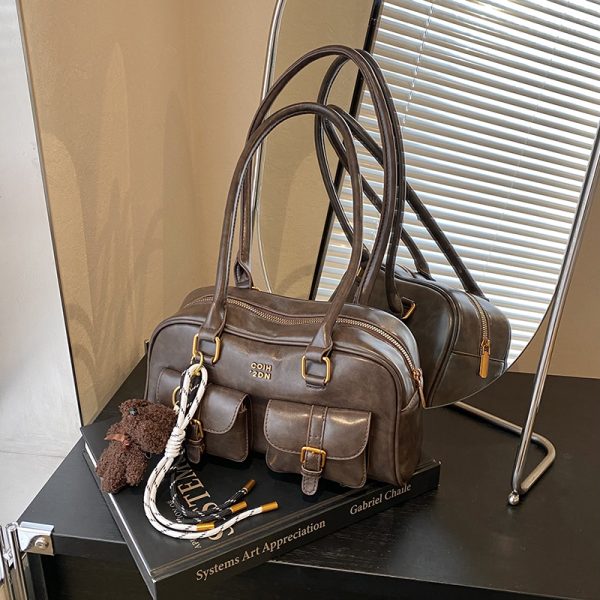 Trendy Women's Casual Multi-Pocket Underarm Bag - Versatile Shoulder & Handheld Style for Autumn/Winter 2025 Fashion