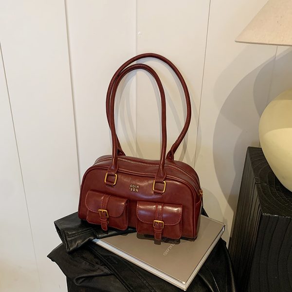 Trendy Women's Casual Multi-Pocket Underarm Bag - Versatile Shoulder & Handheld Style for Autumn/Winter 2025 Fashion