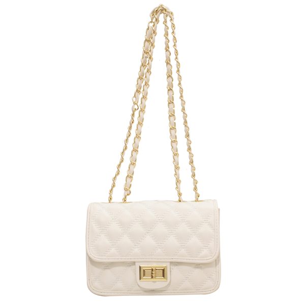 Trendy Women's Chain Shoulder Bag - Spring Summer 2025 Versatile High-End Small Square Bag for Fashion Forward Styles