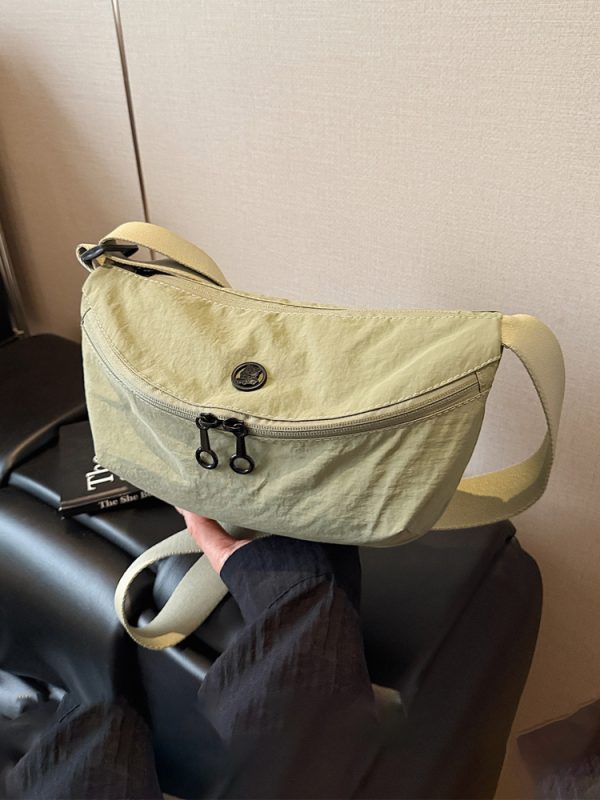 Trendy Women's Cloth Shoulder Bag 2025 - Versatile Large Capacity Crossbody Dumpling Bag for Everyday Fashion