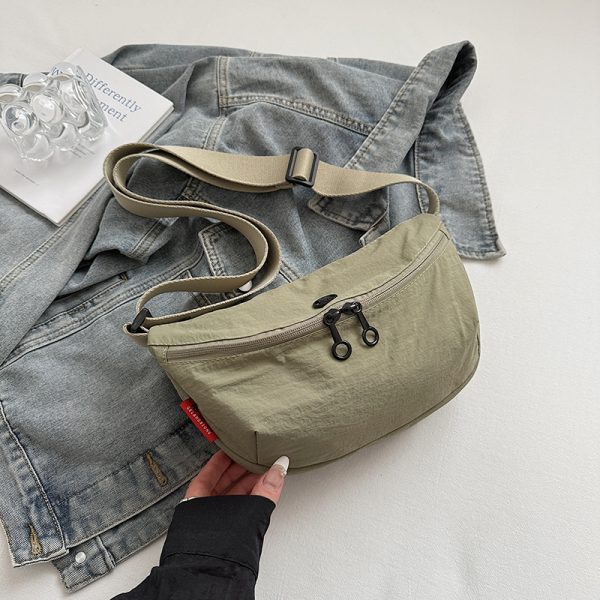 Trendy Women's Cloth Shoulder Bag 2025 - Versatile Large Capacity Crossbody Dumpling Bag for Everyday Fashion