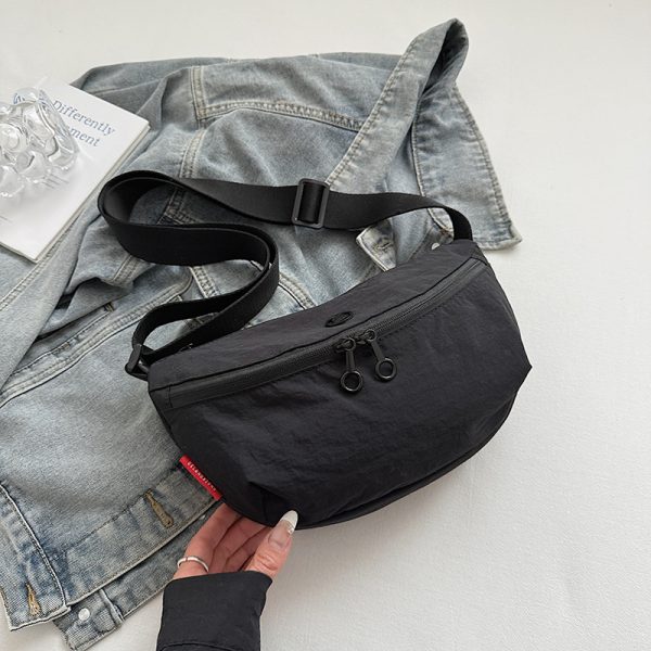 Trendy Women's Cloth Shoulder Bag 2025 - Versatile Large Capacity Crossbody Dumpling Bag for Everyday Fashion