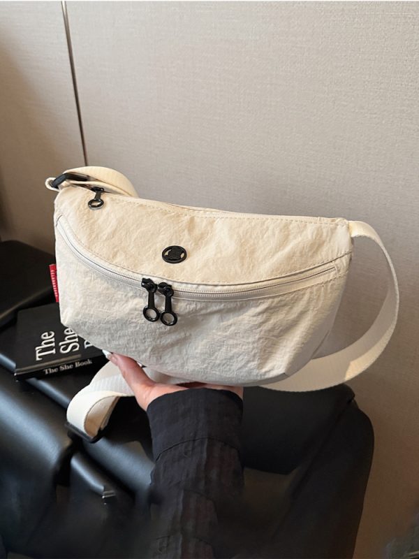 Trendy Women's Cloth Shoulder Bag 2025 - Versatile Large Capacity Crossbody Dumpling Bag for Everyday Fashion
